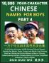 Learn Mandarin Chinese Four-Character Chinese Names for Boys (Part 4)