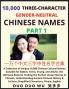 Learn Mandarin Chinese with Three-Character Gender-neutral Chinese Names (Part 1)