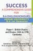 SUCCESS A COMPREHENSIVE GUIDE FOR BA ENGLISH HONORS ASSAM UNIVERSITY