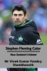 Stephen Fleming Color : New Zealand Cricketer
