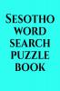 Sesotho word search puzzle book