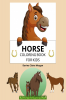 Horse Coloring Book for Kids