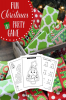 Fun Christmas Party Game: Coloring Cutting Mazes Christmas Addition and Letters for Kids Ages 4-6 | 6-8 | Activity Book for Kids | Xmas Activity and Colouring | Perfect Gift for Christmas Holiday