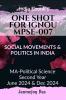 ONE SHOT FOR IGNOU MPSE-007: SOCIAL MOVEMENTS AND POLITICS IN INDIA: Useful For MA - Political Science Second (2nd) Year