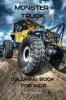 Monster Truck Coloring Book for Kids: The Ultimate Monster Truck Coloring Book with 50 Designs of Big Cars | A Fun Coloring and Activity Book with Big Trucks for Kids Ages 4-10 | Amazing Gift for Boys