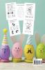 Happy Easter Cut and Paste Workbook for Preschool and Toddlers: Colouring and Cutting Activity Book for Kids Ages 3+| Cut and Paste Easter and Spring Holiday Workbook | Easter Basket Stuffers | Per...