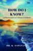 How Do I Know?