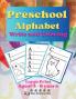 Preschool Alphabet Write  and Coloring