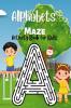 Alphabets Maze Activity Book for Kids : Christmas Theme Learning with Fun Maze Game Pages 50