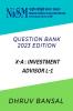 Nism Investment Advisor Level 1 : Question Bank 2023 Edition