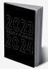 2023 2024 Weekly planner : 24 Month Calendar 2 Year Weekly Organizer Book for Activities and Appointments with To-Do List Agenda for 156 Weeks