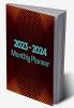 2023-2024 Monthly Planner for Men with Minimalist Cover: 2 Years Journal for Men