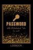 Password LogBook for Work with Alphabetical Tabs AND Mocern Premium Gold Cover: WTF is my Password Notebook | Keeper for Your All Passwords | Premium Gold Design | Organizer Tracker | Amazing Gift...