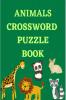 ANIMALS CROSSWORD  PUZZLE  BOOK / पशु क्रॉसवर्ड पहेली बुक