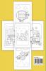 Coloring Book for curious and skillful little hands : A first activity book for preschool boys and girls over 2 with Cars trucks trains boats and more