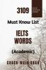 3109 Must Know List IELTS Words (Academic) : Coach Moin Khan