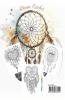 Dream Catcher Coloring Book for Teens and Adults : 50 Beautiful Dream Catchers with Feather Designs for Stress Relieving Happiness & Meditation