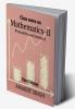 Class notes on Mathematics –II (Probability and Statistics) : Mathematics –II (Probability and Statistics)