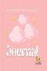 No Risks No Magic Journal: No Risks No Magic with Pink Cute Cloud Background Journal 100 Pages - Large (8.5 x 11 inches)