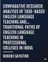Comparative Research Analysis of Task-Based English Language Teaching and... : Traditional Paths of English Language Teaching in Professional Colleges in India