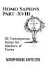 Homo Sapiens Part - XVIII: 121 Contemporary Verses for Admirers of Poetry