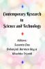 Contemporary Research in Science and Technology