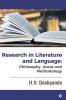 Research in Literature and Language: Philosophy Areas and Methodology