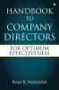 Handbook to Company Directors : For Optimum Effectiveness