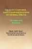 Quality Control and Standardization of Herbal Drugs: Principles and Practices