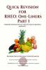 Quick Revision for RHEO: One-Liners Part 1: General Overview of Agriculture and Horticulture