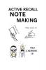 ACTIVE RECALL NOTE MAKING: Active Recall Note-taking Notebook Study Planner Mind Mapping Topper's notebook stationary Revision notebook