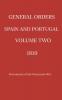 General Orders. Spain and Portugal. Volume II. 1810.