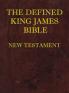Defined King James Bible New Testament