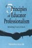 The Five Principles of Educator Professionalism