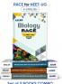 ALLEN RACE DPP for Physics Chemistry Biology with Answer Key for NEET-UG in English
