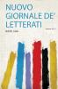 Nuovo Giornale De' Letterati Volume 36-37