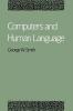 Computers and Human Language