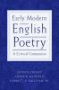 Early Modern English Poetry