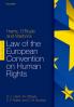 Harris O'Boyle and Warbrick Law of the European Convention on Human Rights