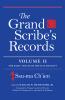 Grand Scribe's Records Volume II