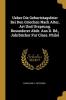 Ueber Die Geburtstagsfeier Bei Den Griechen Nach Alter Art Und Ursprung. Besonderer Abdr. Aus D. Bd. Jahrbücher Fur Class. Philol