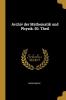 Archiv der Mathematik und Physik. 50. Theil