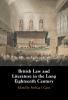 British Law and Literature in the Long Eighteenth Century