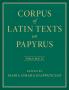 Corpus of Latin Texts on Papyrus