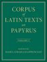 Corpus of Latin Texts on Papyrus