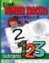 First Number Tracing Workbook for Kindergarten