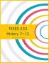 TEXES 233 History 7-12
