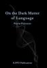 On the Dark Matter of Lunguage