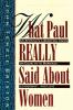 What Paul Really Said About Women