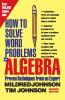 How to Solve Word Problems in Algebra 2nd Edition